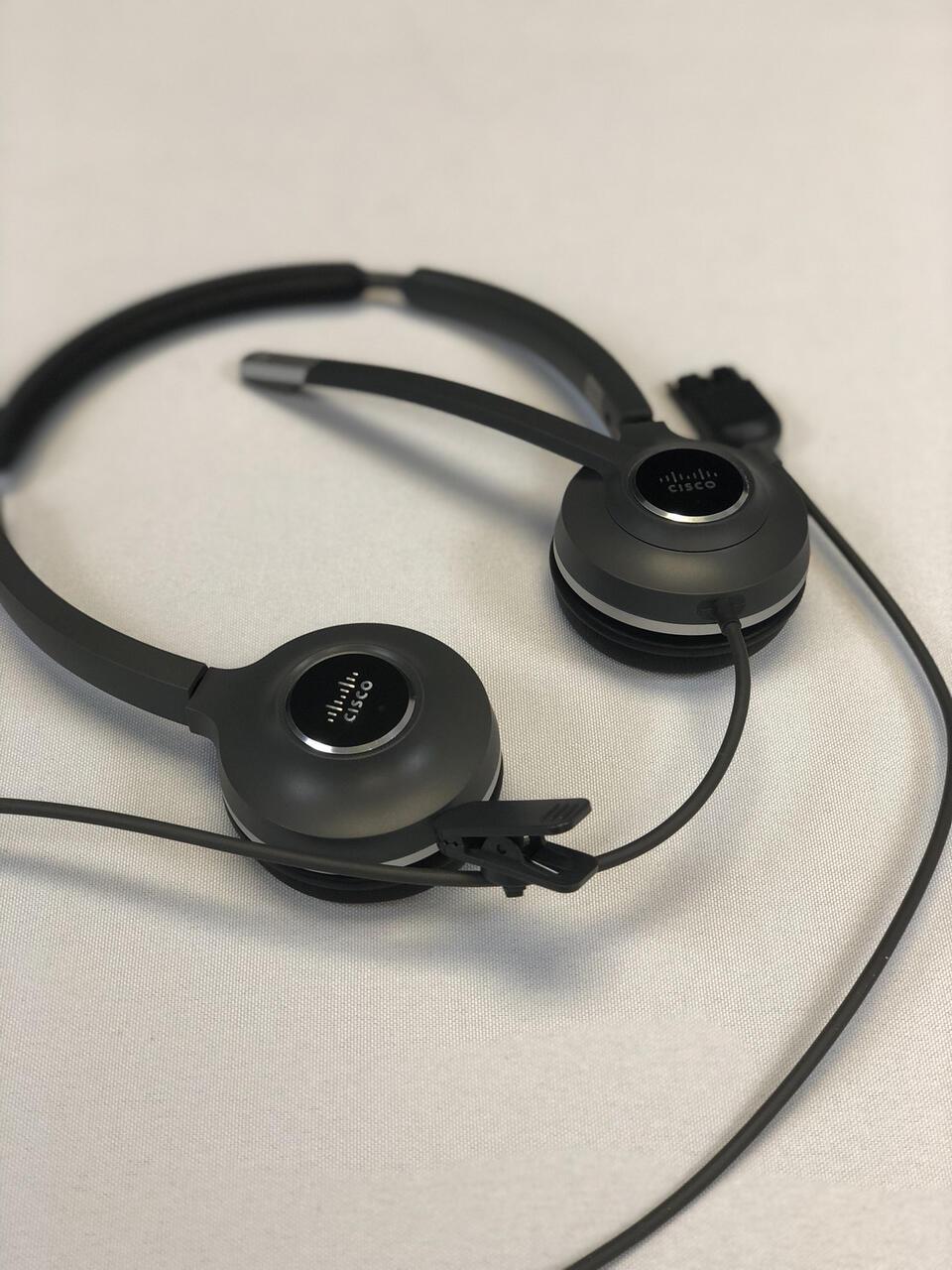 Cisco 532 Binaural Corded USB Headset with Quick Disconnect to USB